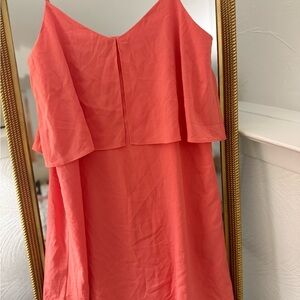 Cynthia Steffe Coral Spaghetti Strap Dress